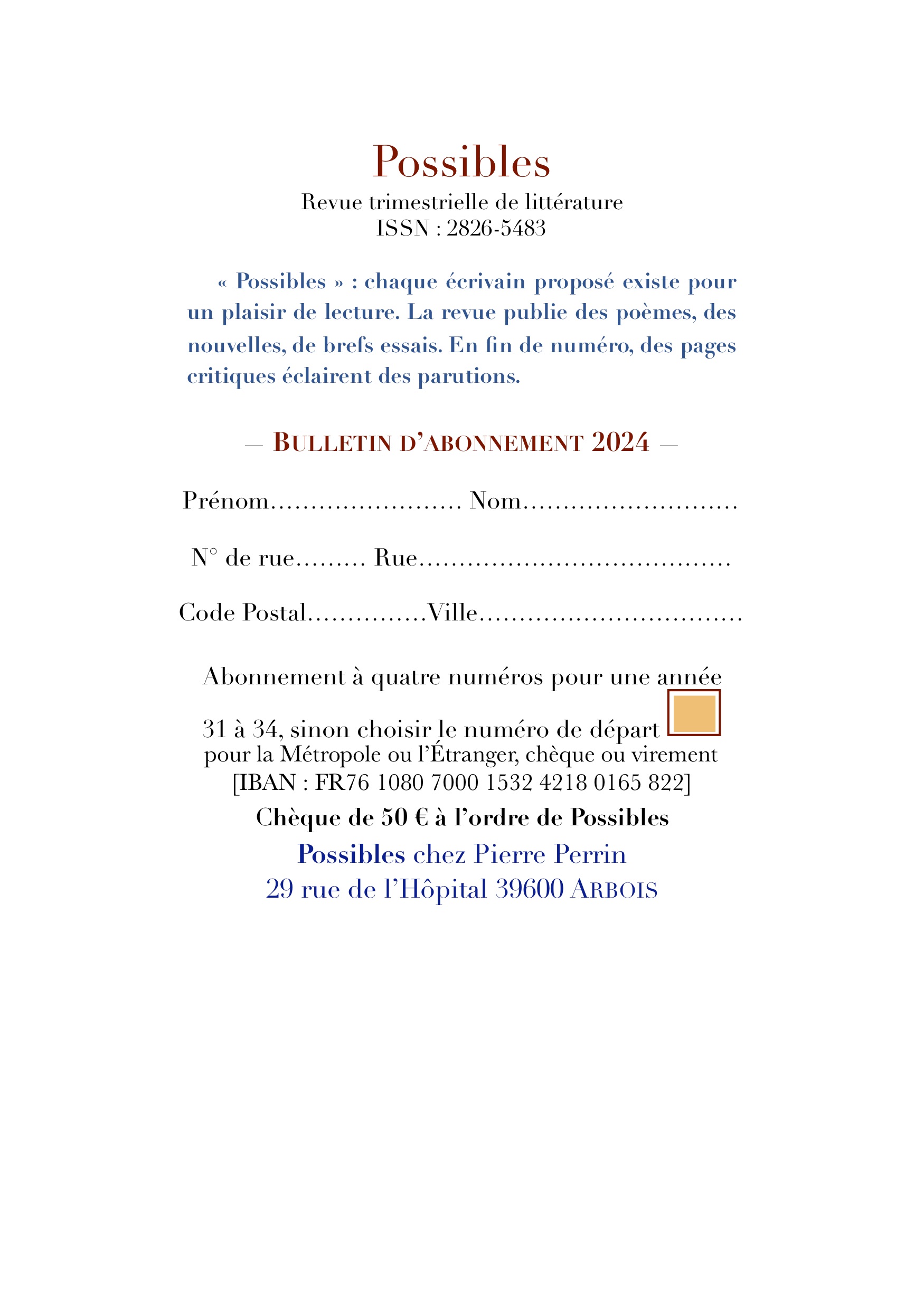 bulletin